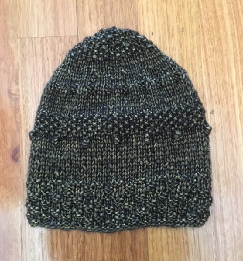 BOBBLE BEANIE - knitting pattern #153