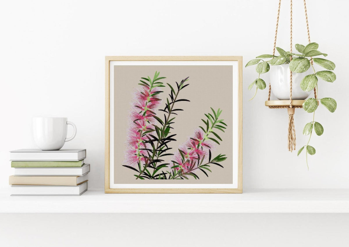 BOTTLE BRUSH small - cross stitch pattern