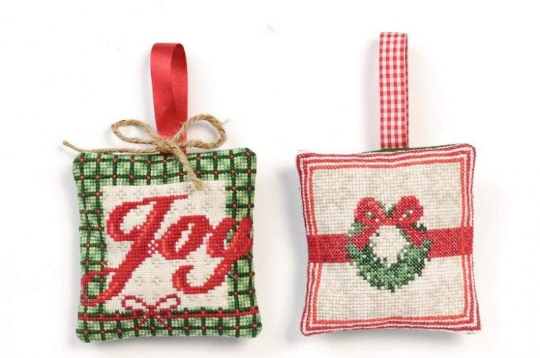 CHRISTMAS DECORATIONS - cross stitch pattern