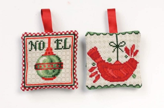 CHRISTMAS DECORATIONS - cross stitch pattern - Anette Eriksson Design