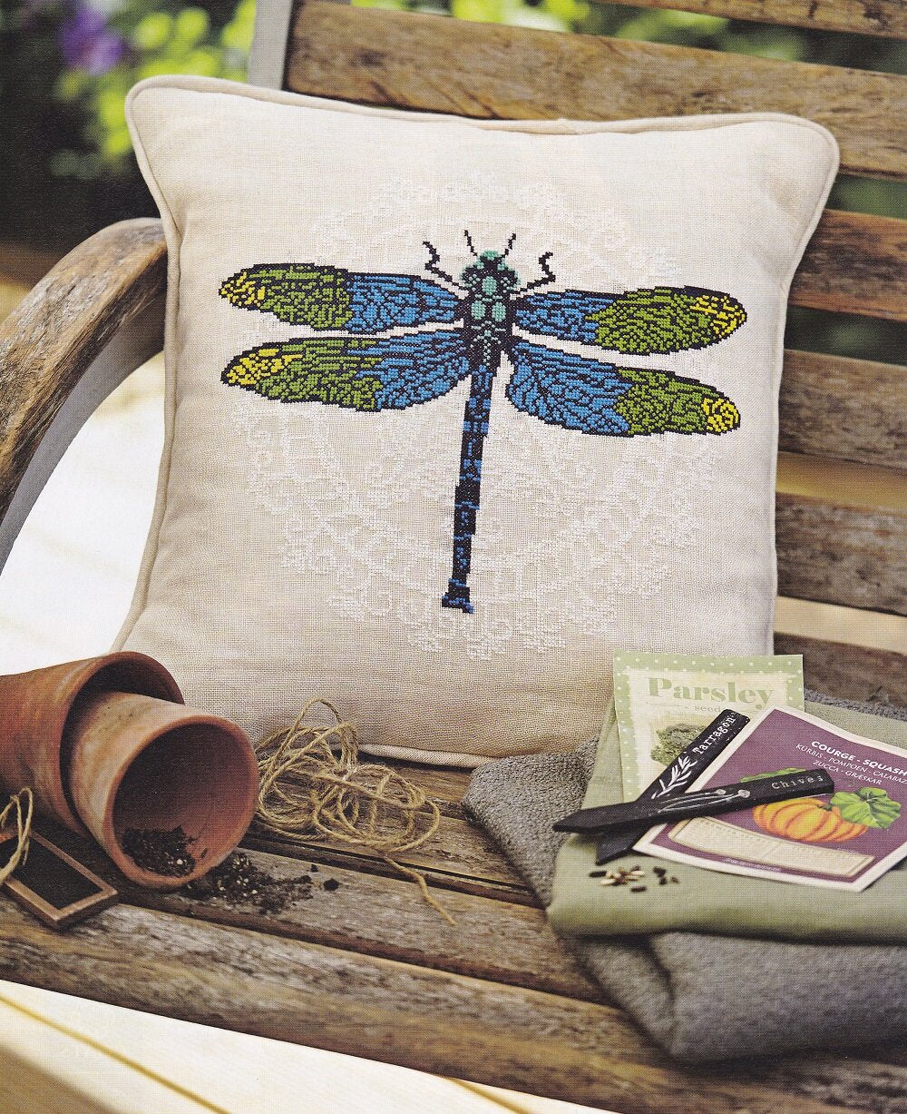 DRAGONFLY - cross stitch pattern - Anette Eriksson Design