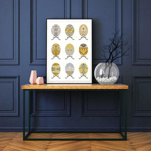Egg Sampler - cross stitch pattern - Anette Eriksson Design