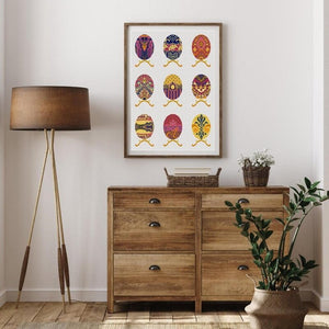 Egg Sampler - cross stitch pattern - Anette Eriksson Design