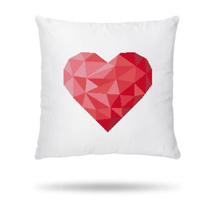 GEO HEART - cross stitch pattern - Anette Eriksson Design