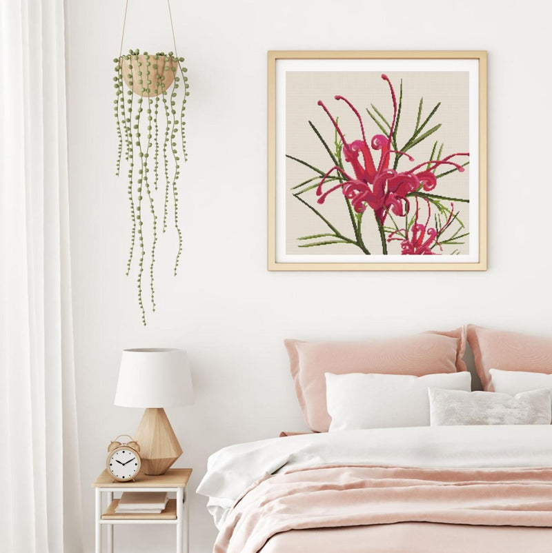 GREVILLEA - cross stitch pattern