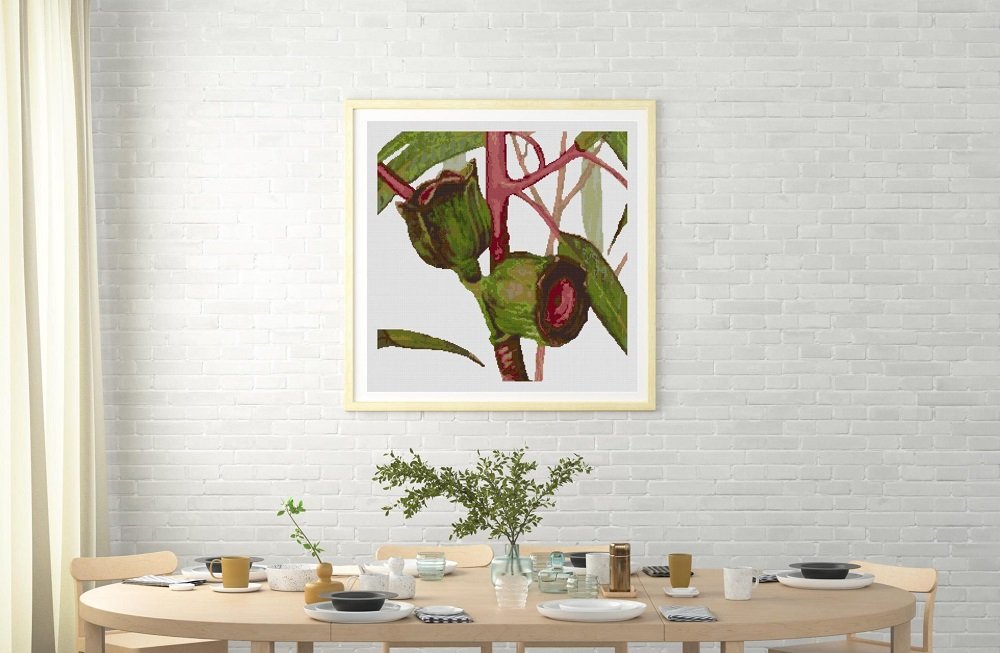 GUM TREE - cross stitch pattern - Anette Eriksson Design
