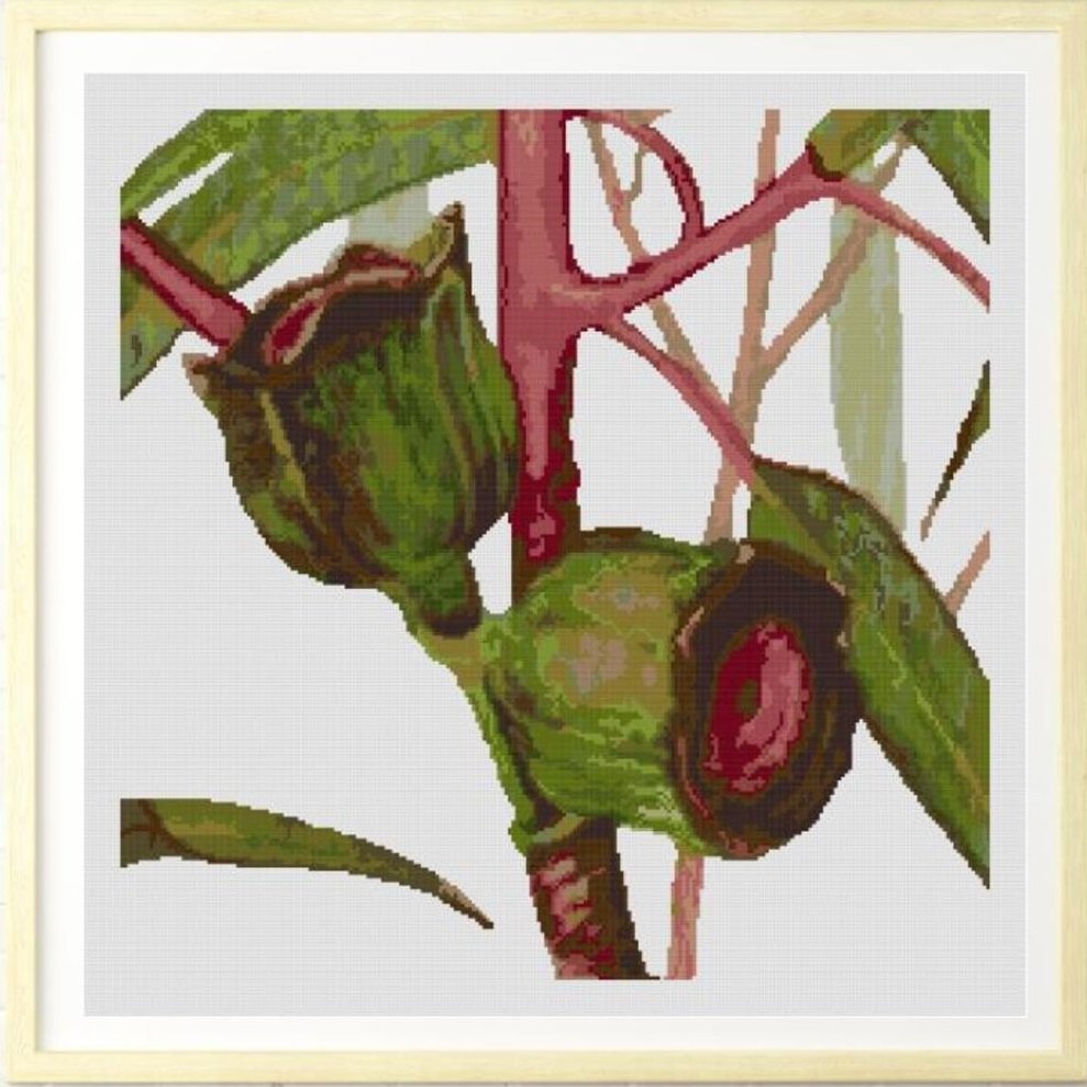 GUM TREE - cross stitch pattern - Anette Eriksson Design