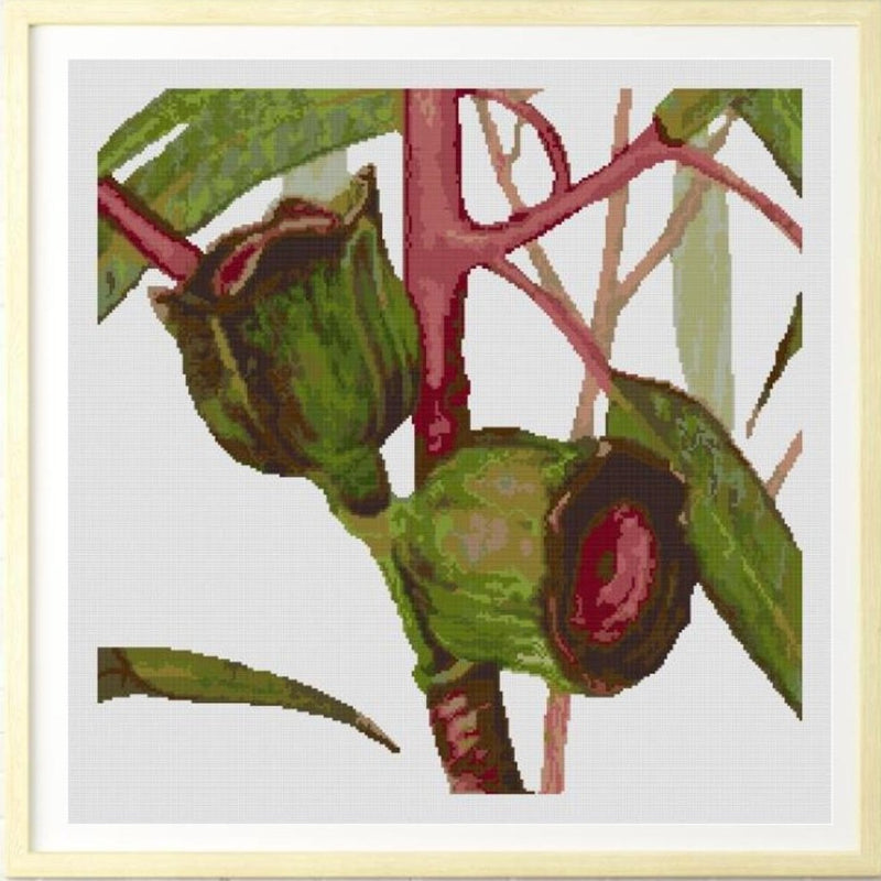 GUM TREE - cross stitch pattern