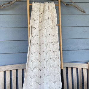 LACE THROW - knitting pattern #212 - Anette Eriksson Design