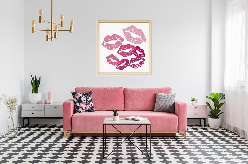 Kiss - Cross Stitch Pattern - Anette Eriksson Design