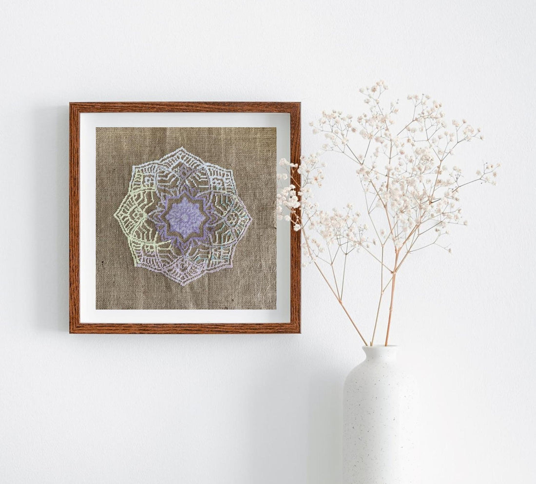 MANDALA - cross stitch pattern - Anette Eriksson Design