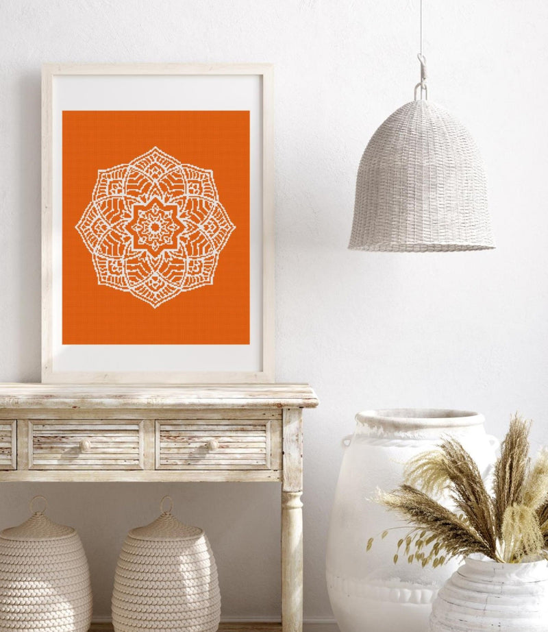 MANDALA MONO - needlepoint kit