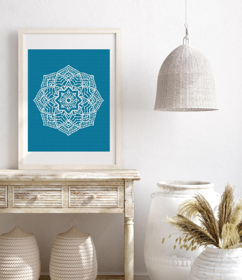 MANDALA MONO - needlepoint kit