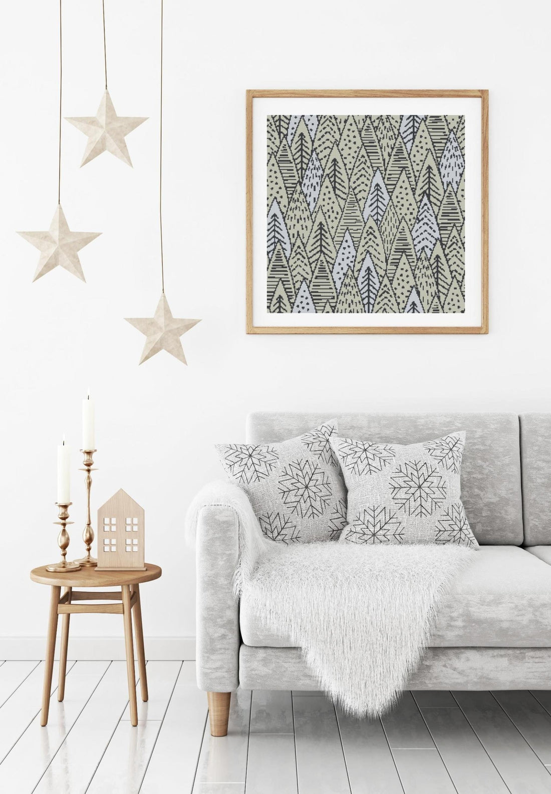 SCANDI PINE  - Needlepoint pattern - Anette Eriksson Design