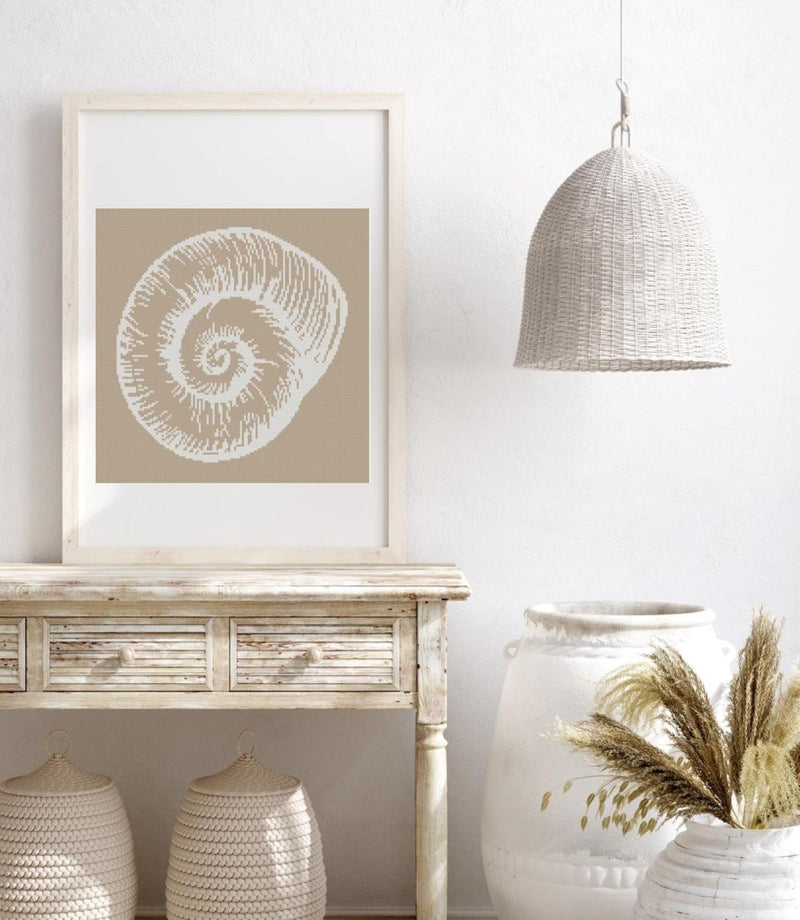 SHELL 1 - cross stitch pattern