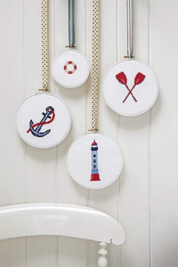 Nautical - cross stitch pattern - Anette Eriksson Design