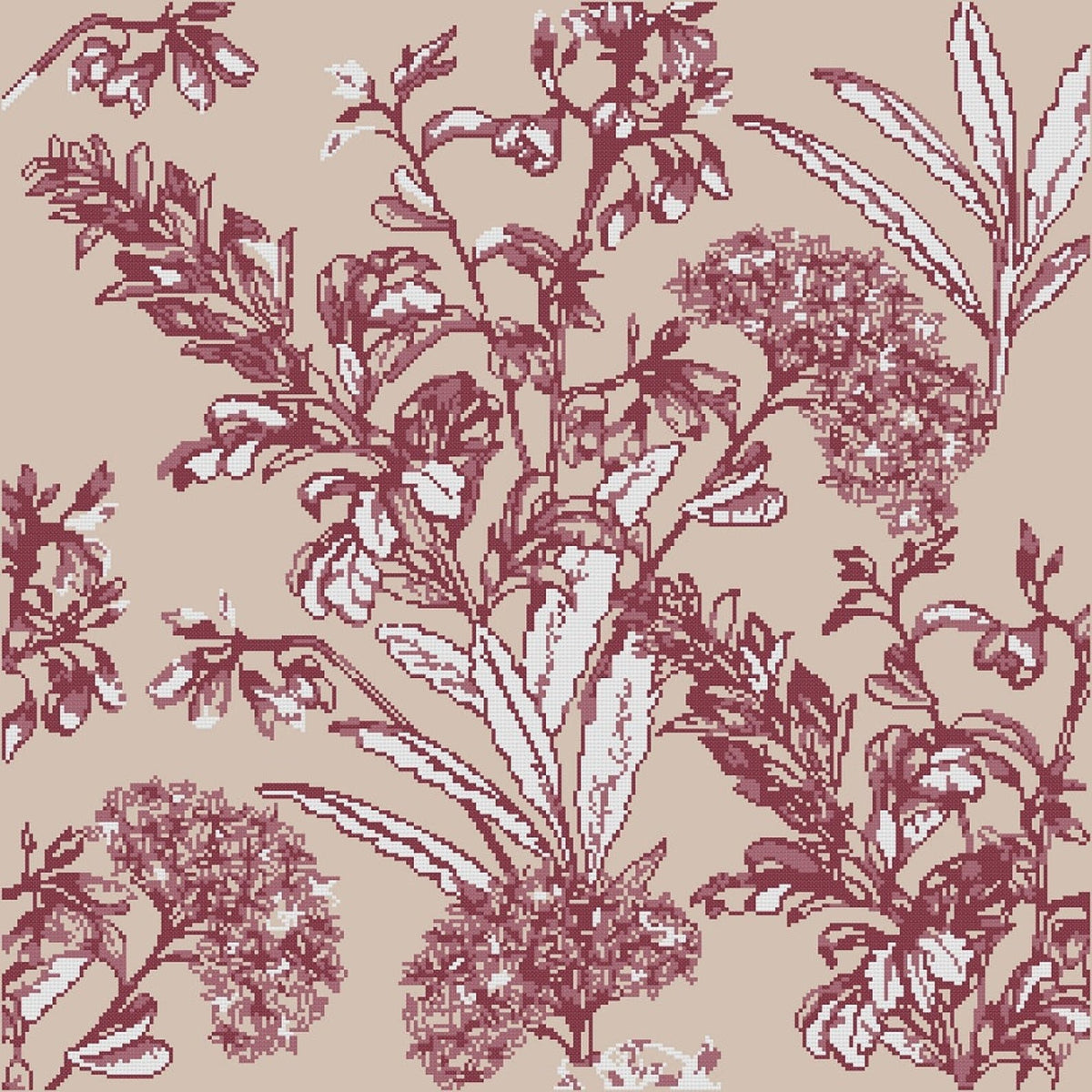 Botanical - Cross Stitch Pattern