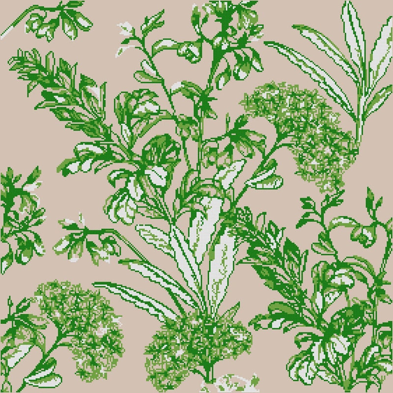 Botanical - Cross Stitch Pattern