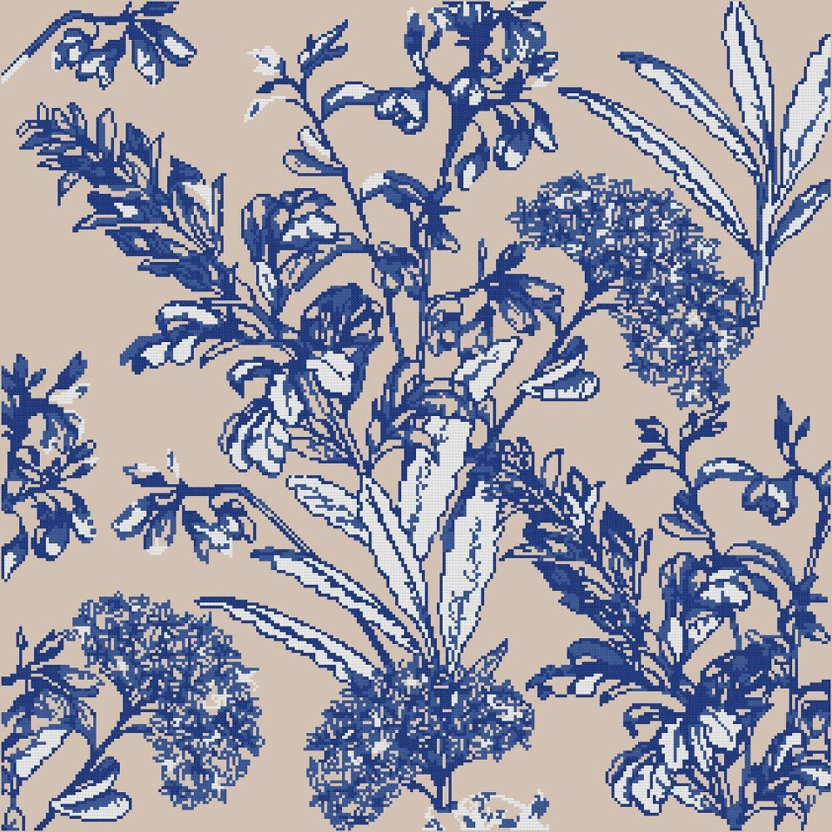 Botanical - Cross Stitch Pattern