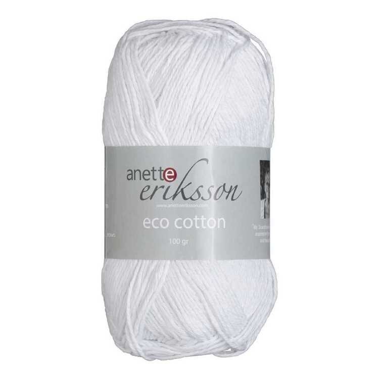 ECO COTTON - 5 balls - WHITE